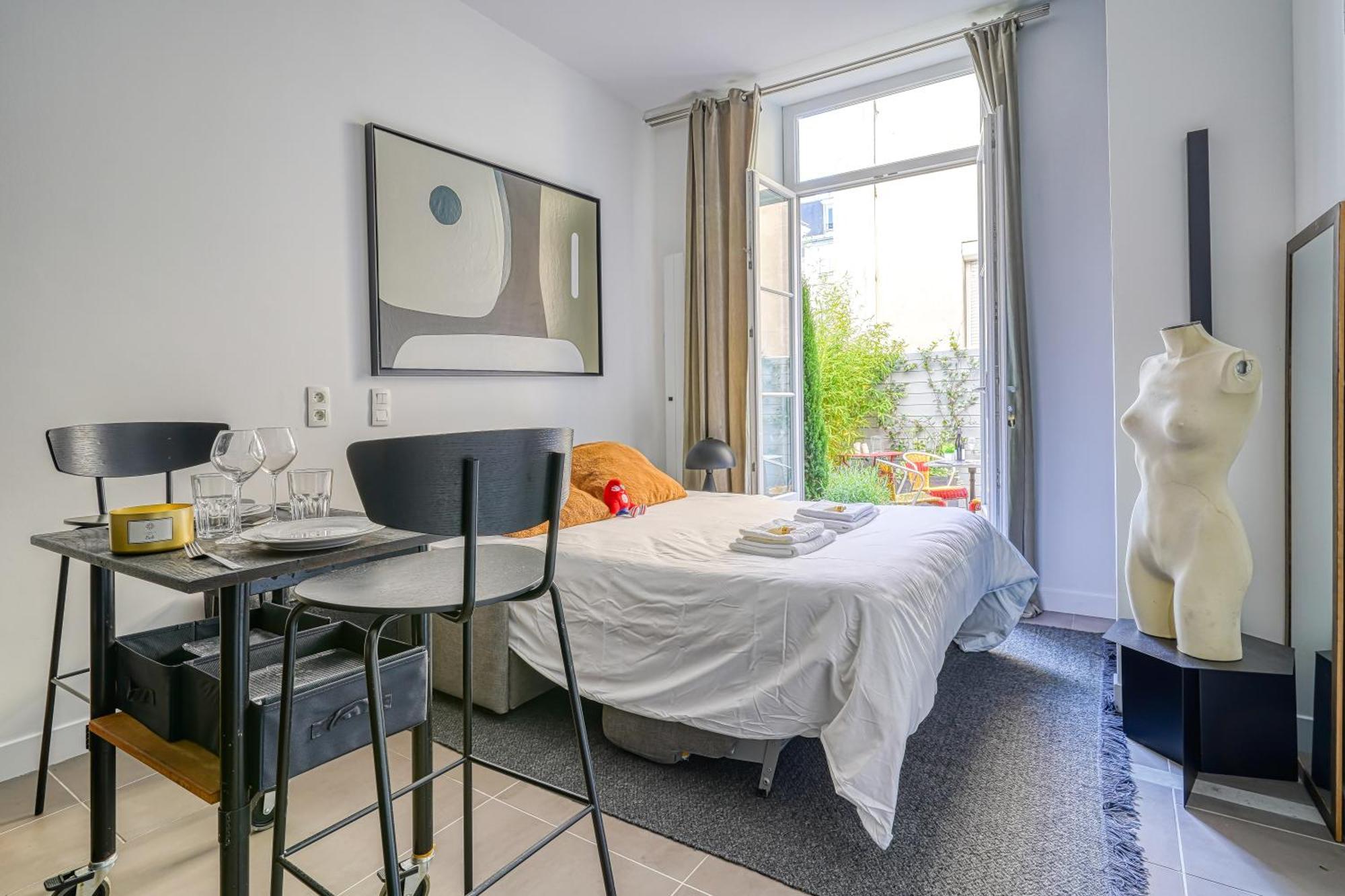 Ferienwohnung Amazing Private Terrasse-Sentier Paris Exterior foto