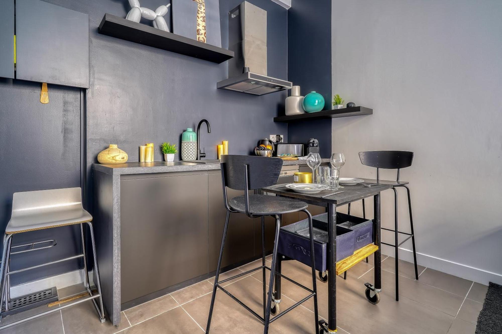 Ferienwohnung Amazing Private Terrasse-Sentier Paris Exterior foto
